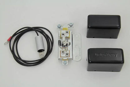 Volt Tech Solid State 6 Volt Relay with Black Cover for Harley Davidson W Models by Volt Tech