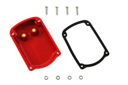 Volt Tech Red Magneto Top Cover for Harley Davidson XLCH 1958-1967 by Volt Tech
