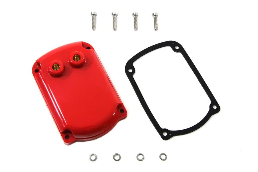 Volt Tech Red Magneto Top Cover for Harley Davidson XLCH 1958-1967 by Volt Tech