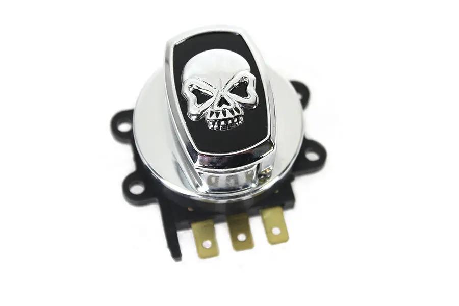 Volt Tech Replica Skull Ignition Switch for Harley Davidson FLHR (Part #75813S) by Volt Tech