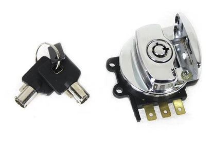 Volt Tech Replica Skull Ignition Switch for Harley Davidson FLHR (Part #75813S) by Volt Tech