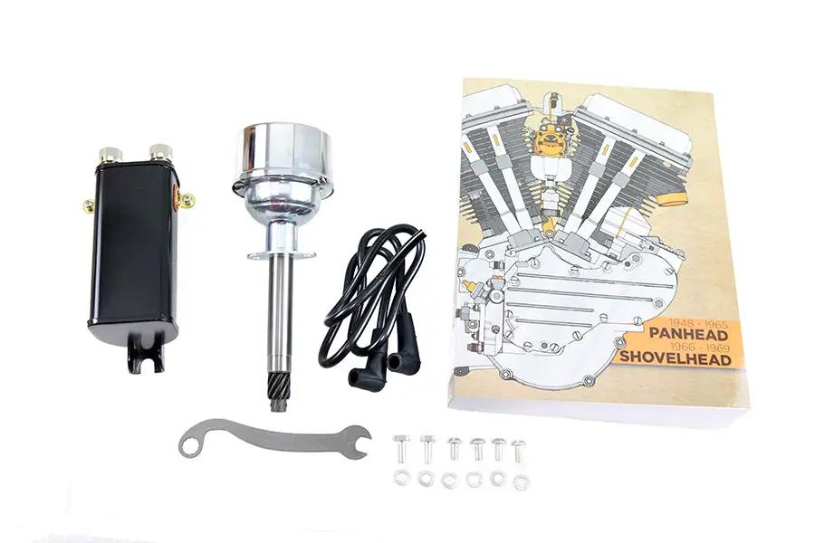 Volt Tech 6 Volt Distributor and Coil Kit for Harley Davidson FL Models by Volt Tech