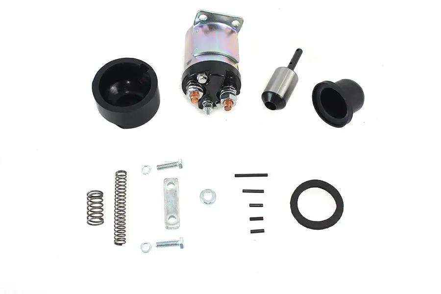 V-Twin Zinc Starter Solenoid Kit for Harley Davidson FL Models by V-Twin