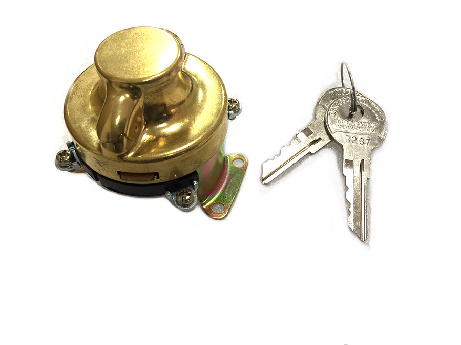 Volt Tech 72591A Ignition Switch with 5 Terminals for Harley Davidson EL Models by Volt Tech