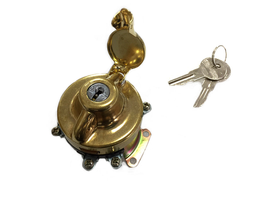Volt Tech Ignition Switch with 5 Terminals for Harley Davidson FL Models (Part Number 72583A) by Volt Tech