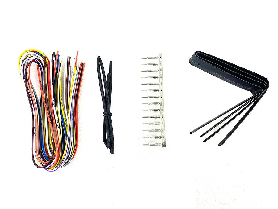 Volt Tech Handlebar Wiring Harness Kit Extended for Harley Davidson XL and FLST Models by Volt Tech