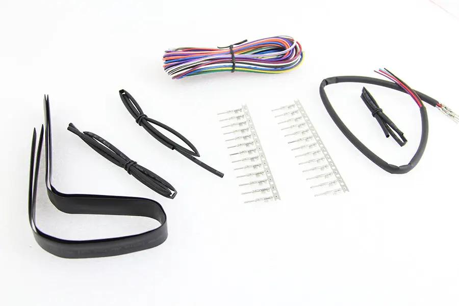 Volt Tech Handlebar Wiring Harness Kit Extended for Harley Davidson FLT (Part #40246) by Volt Tech