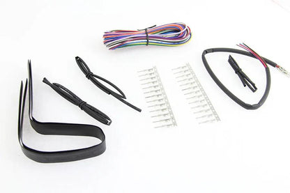 Volt Tech Handlebar Wiring Harness Kit Extended for Harley Davidson FLT (Part #40246) by Volt Tech