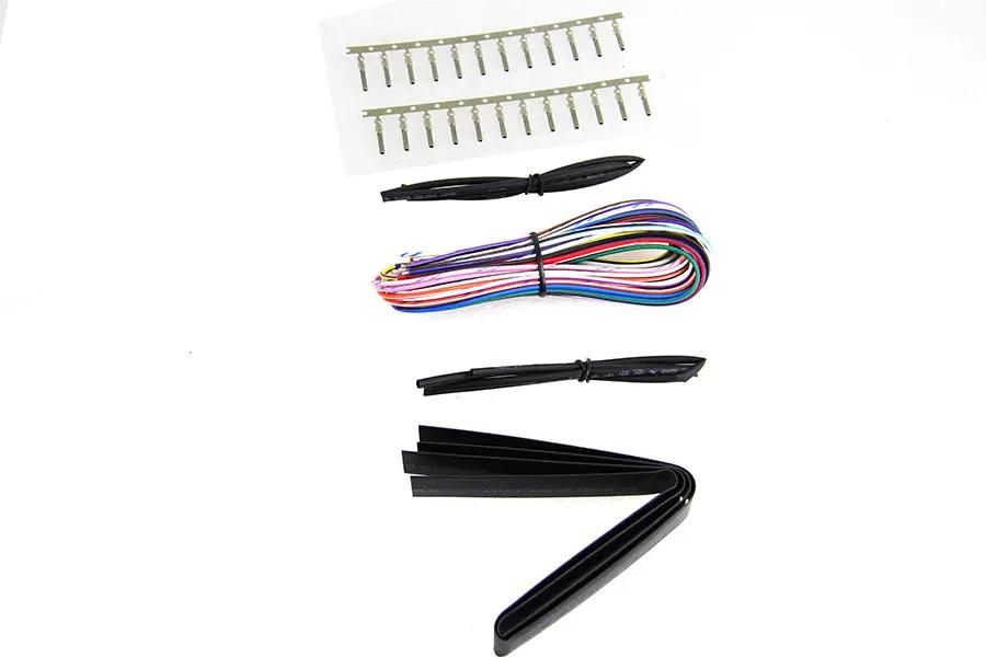 Volt Tech Handlebar Wiring Harness Kit Extended for Harley Davidson FLT (Part #40247) by Volt Tech