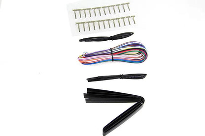 Volt Tech Handlebar Wiring Harness Kit Extended for Harley Davidson FLT (Part #40247) by Volt Tech