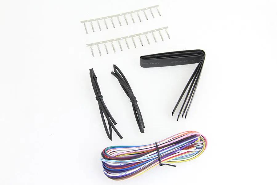 Volt Tech Handlebar Wiring Harness Kit Extended for Harley Davidson FLT (Part #40247) by Volt Tech