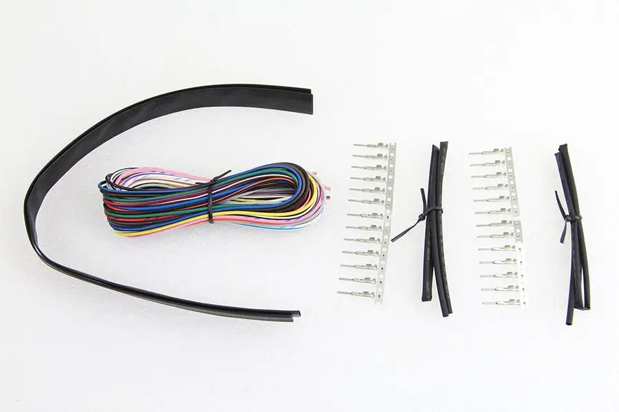 Volt Tech Handlebar Wiring Harness Kit Extended for Harley Davidson FLT (Part #40253) by Volt Tech