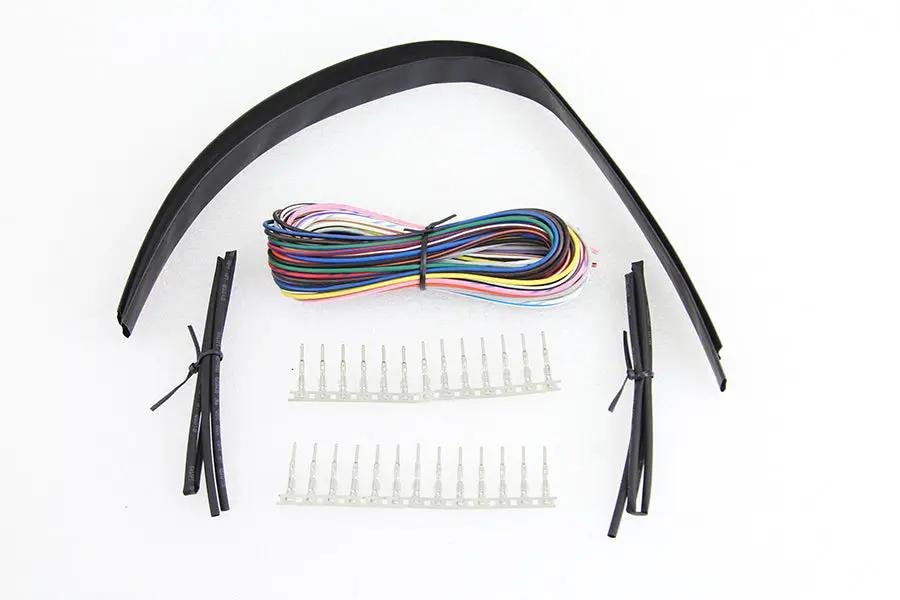 Volt Tech Handlebar Wiring Harness Kit Extended for Harley Davidson FLT (Part #40253) by Volt Tech