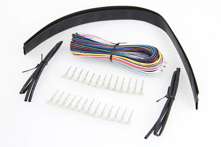 Volt Tech Handlebar Wiring Harness Kit Extended for Harley Davidson FLT (Part #40253) by Volt Tech