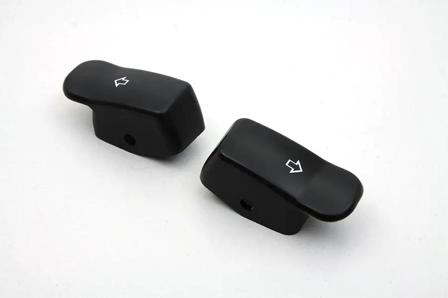 Volt Tech Black Turn Signal Extension Cap for Harley Davidson FXD and FXST Models by Volt Tech