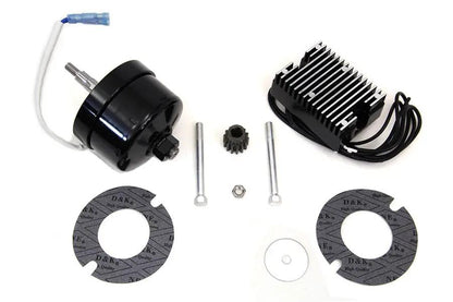V-Twin Black 12 Volt Alternator Generator Conversion Kit for Harley Davidson XL Models by V-Twin