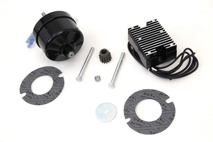 V-Twin Black 12 Volt Alternator Generator Conversion Kit for Harley Davidson XL Models by V-Twin