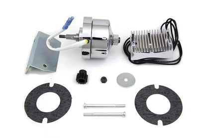 V-Twin Chrome 12 Volt Alternator Generator Conversion Kit for Harley Davidson FL Models by V-Twin