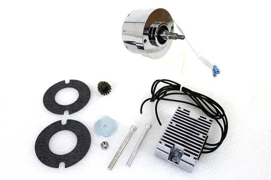 V-Twin Chrome 12 Volt Alternator Generator Conversion Kit for Harley Davidson XL (1958-1967) by V-Twin