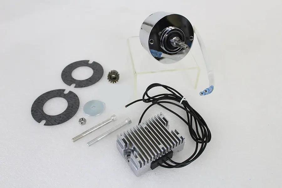 V-Twin Chrome 12 Volt Alternator Generator Conversion Kit for Harley Davidson XL (1958-1967) by V-Twin