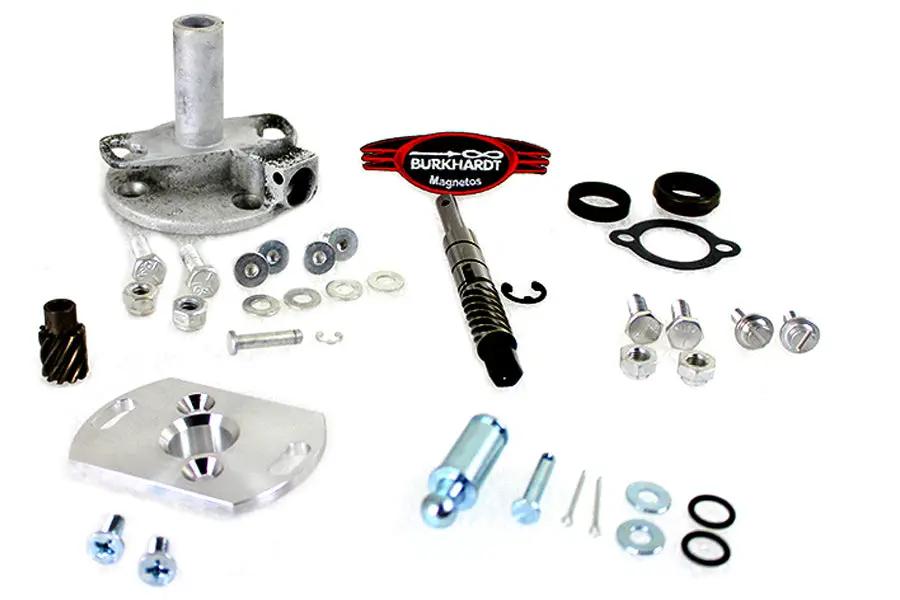 Volt Tech Magneto Base Drive Assembly for Harley Davidson W (1936-1945) by Volt Tech
