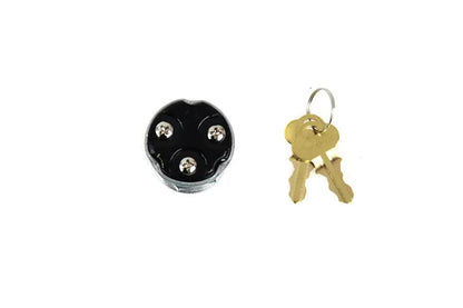 V-Twin Early 3 Way Key Switch for Harley Davidson XLCH 1959-1968 by V-Twin