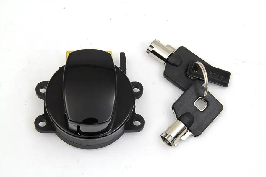 Volt Tech Hinge Ignition Switch in Gloss Black for Harley Davidson FXST (1996-2005) by Volt Tech