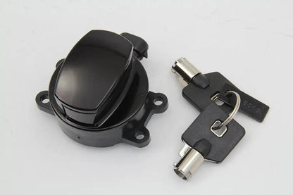 Volt Tech E21-0214GB Ignition Key Switch Gloss Black for Harley Davidson FXST by Volt Tech