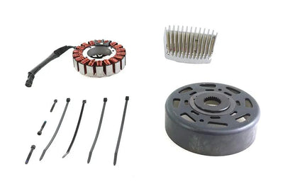 Volt Tech Alternator Charging System Kit 50 Amp for Harley Davidson FLHT, FLHRC, FLHXXX (2017-2020) by Volt Tech