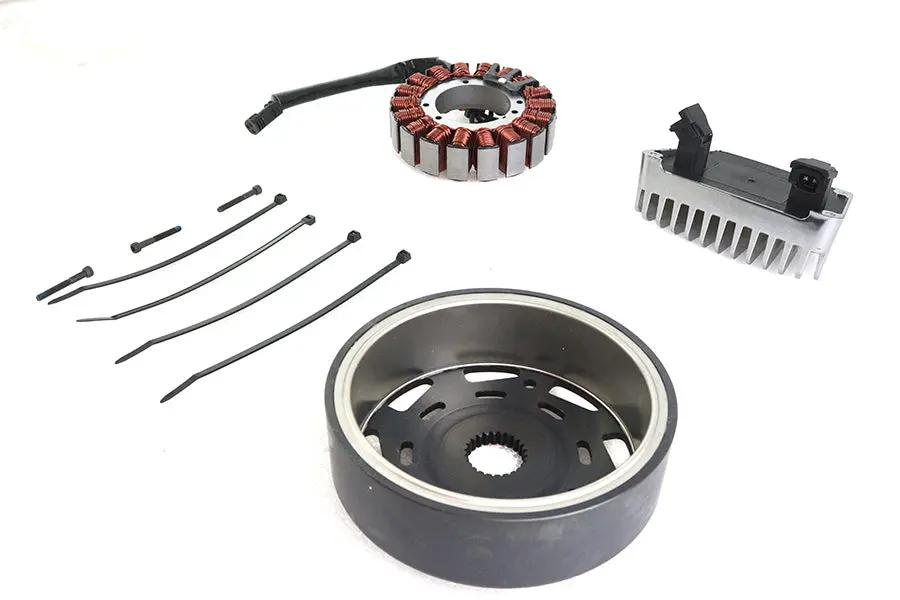 Volt Tech Alternator Charging System Kit 50 Amp for Harley Davidson FLHT, FLHRC, FLHXXX (2017-2020) by Volt Tech