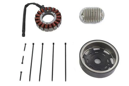 Volt Tech Alternator Charging System Kit 48 Amp for Harley Davidson FXBRS (2019-2026) by Volt Tech