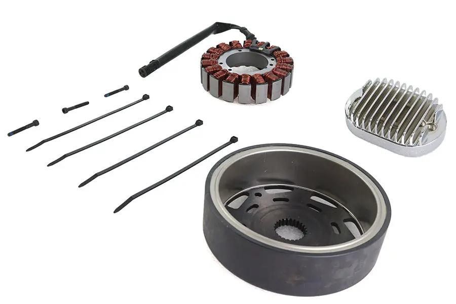 Volt Tech Alternator Charging System Kit 48 Amp for Harley Davidson FXBRS (2019-2026) by Volt Tech