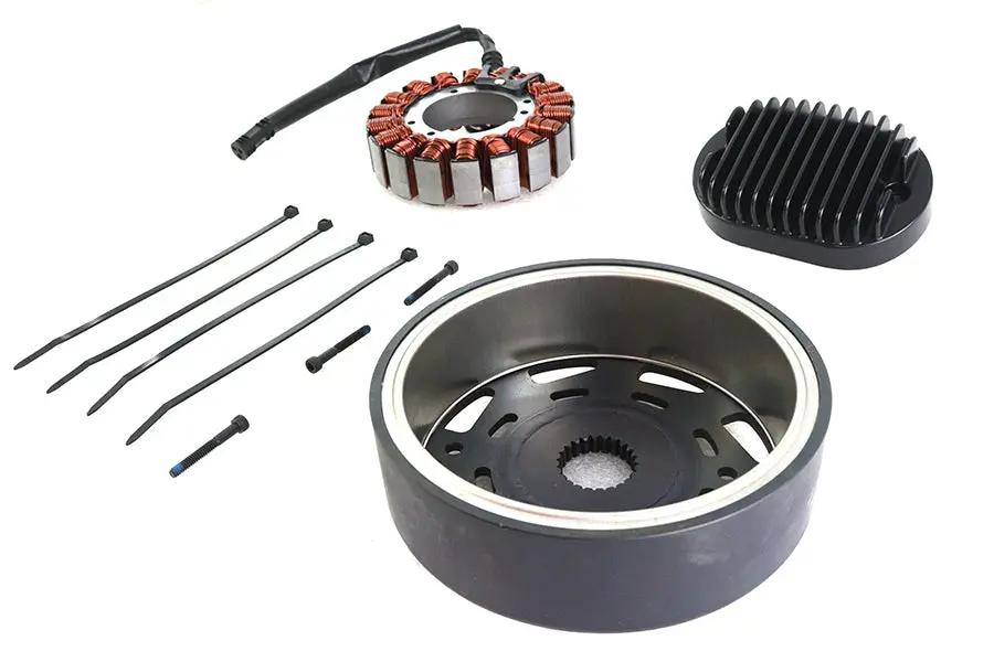 Volt Tech Alternator Charging System Kit 48 Amp for Harley Davidson FXBRS (2019-2026) by Volt Tech