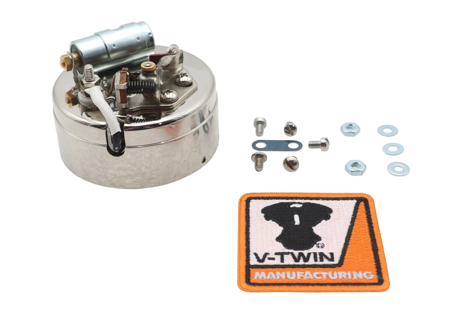 V-Twin 1936 EL Distributor Top Assembly Nickel Plated for Harley Davidson EL by V-Twin