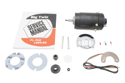 V-Twin 12 Volt Big Twin Generator Kit for Harley Davidson FL 1941-1950 by V-Twin
