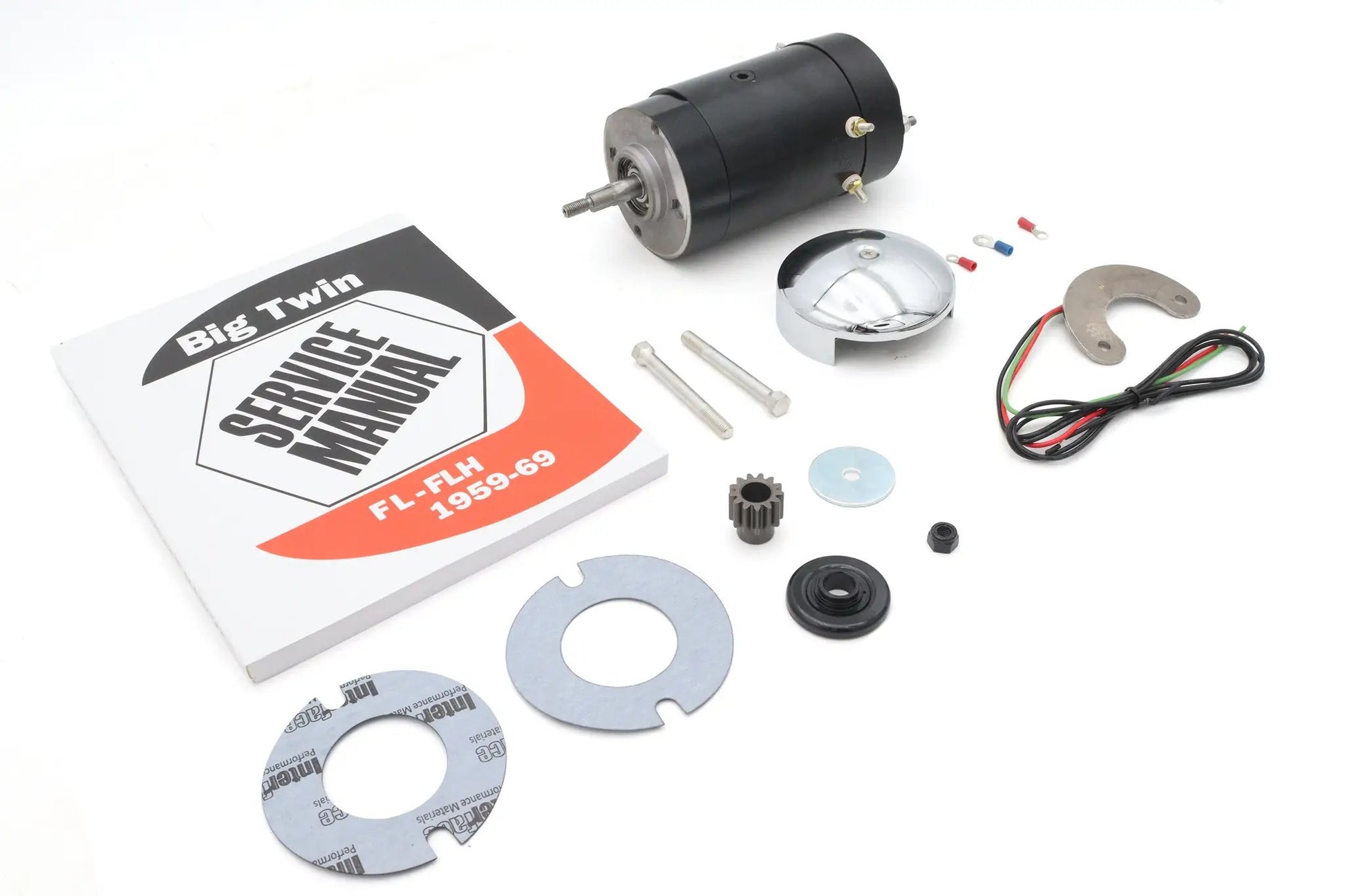 V-Twin 12 Volt Big Twin Generator Kit for Harley Davidson FL 1941-1950 by V-Twin