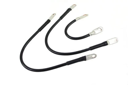 V-Twin 3 Piece Starter Cable Set for Harley Davidson FLH (1965-1974) by V-Twin