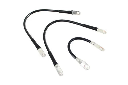 V-Twin 3 Piece Starter Cable Set for Harley Davidson FLH (1965-1974) by V-Twin