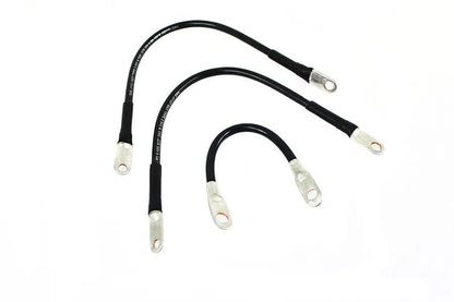 V-Twin 3 Piece Starter Cable Set for Harley Davidson FLH (1965-1974) by V-Twin