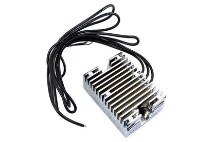 Volt Tech 12 Volt Electronic Regulator with Chrome Finish for Harley Davidson EL Models by Volt Tech
