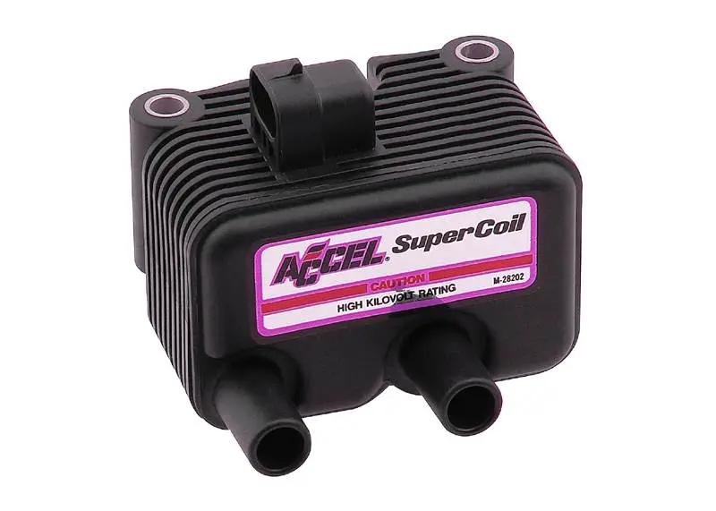 Accel Super Coil Black for Harley Davidson Twins and XL Models by Accel