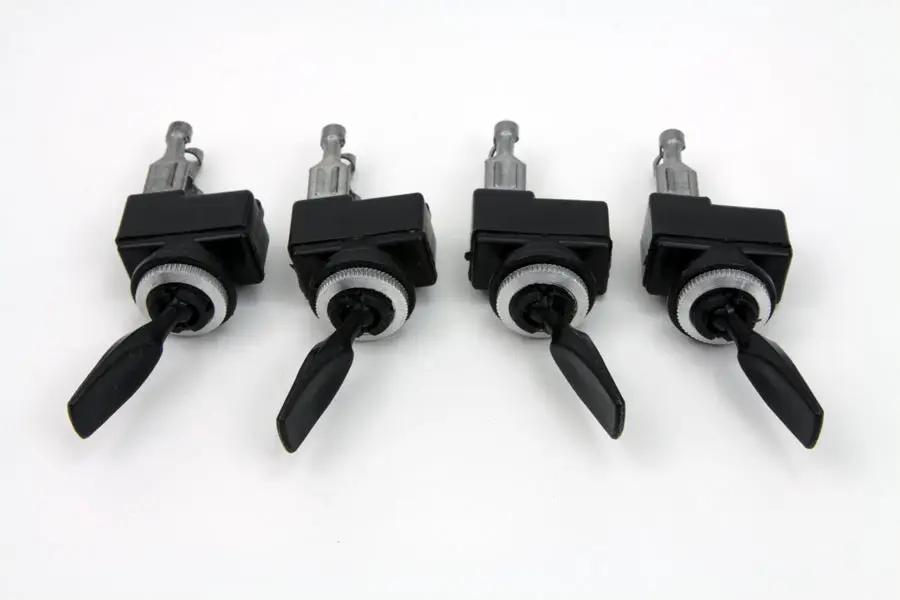 Volt Tech Black Bat Handle Toggle Switch Set (Set of 4) by Volt Tech