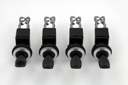 Volt Tech Black Bat Handle Toggle Switch Set (Set of 4) by Volt Tech