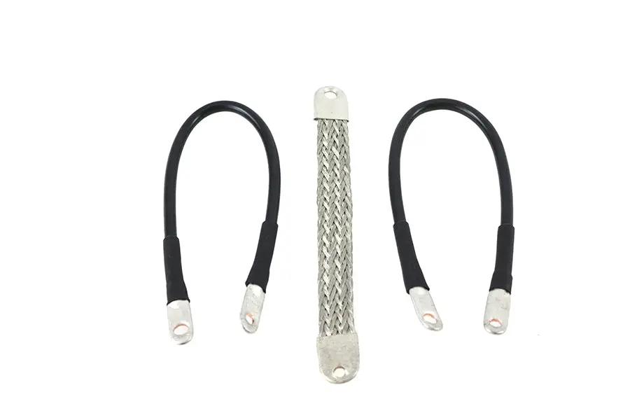 V-Twin XLH Battery Cable Set for Harley Davidson XLH Models by V-Twin