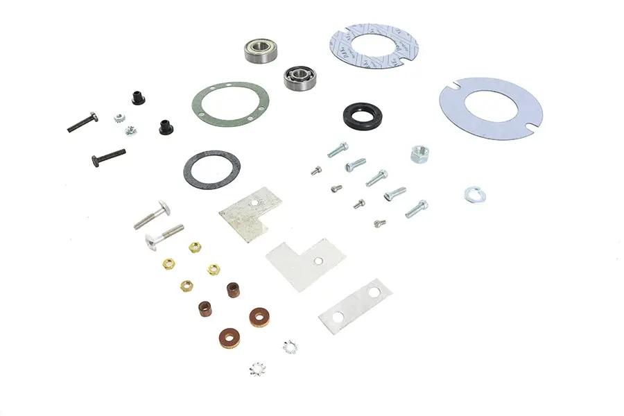 V-Twin 32-11868 3-Brush Generator Hardware Kit for Harley Davidson EL and FL Models by V-Twin
