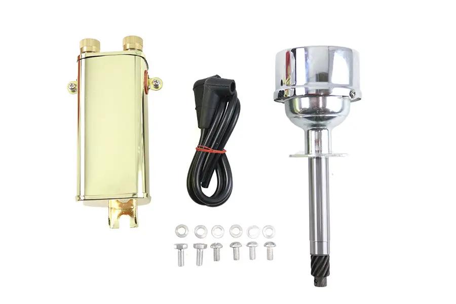 V-Twin Panhead 6 Volt Brass Coil Kit - Fits 1948-1957 Harley Davidson FL Models by V-Twin