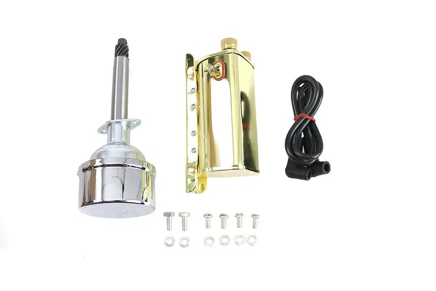 V-Twin Panhead 12 Volt Brass Coil Kit for Harley Davidson FL 1948-1957 by V-Twin