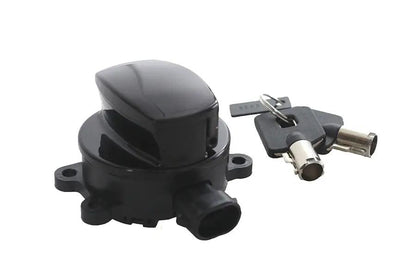 V-Twin FLT Ignition Switch Black for Harley Davidson Touring Models by V-Twin