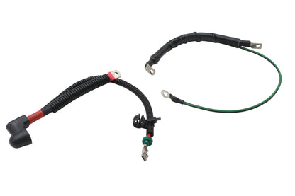 V-Twin E25-0094/95 Battery Cable Assembly Set for Harley-Davidson FXST and FLST