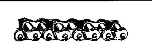 KIMPEX #38-2 Double Chain 10 ft Roll for Heavy-Duty Applications